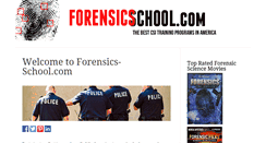 Desktop Screenshot of forensics-school.com